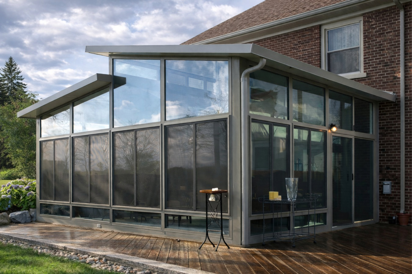 Solarium installation